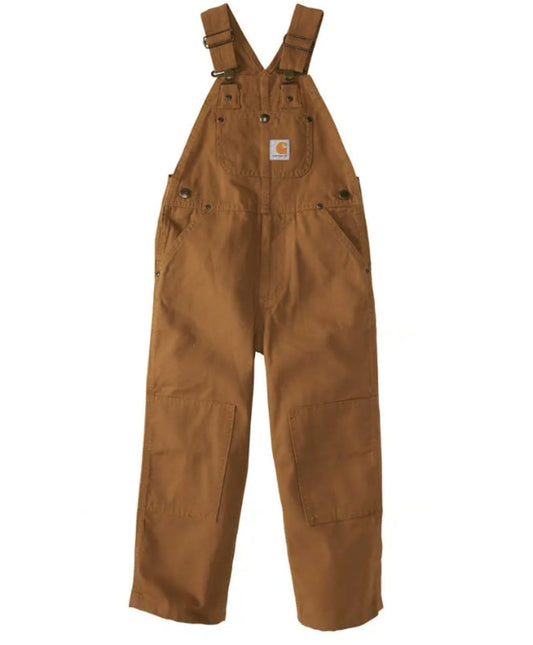 Carhartt Boys' Duck Canvas Washed Bib Overall